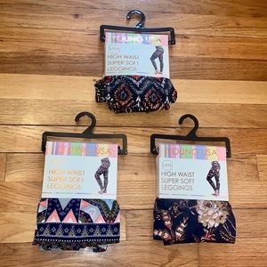 Patterned leggings bundle